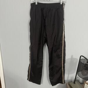Cabin Creek Y2K Pull On Windsuit Pants Men's Size Large Nylon w/ Pockets Lined